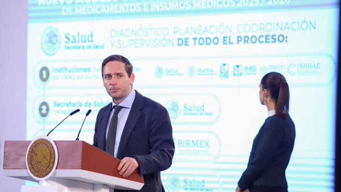 Avanza nuevo sistema de compra consolidada de medicamentos