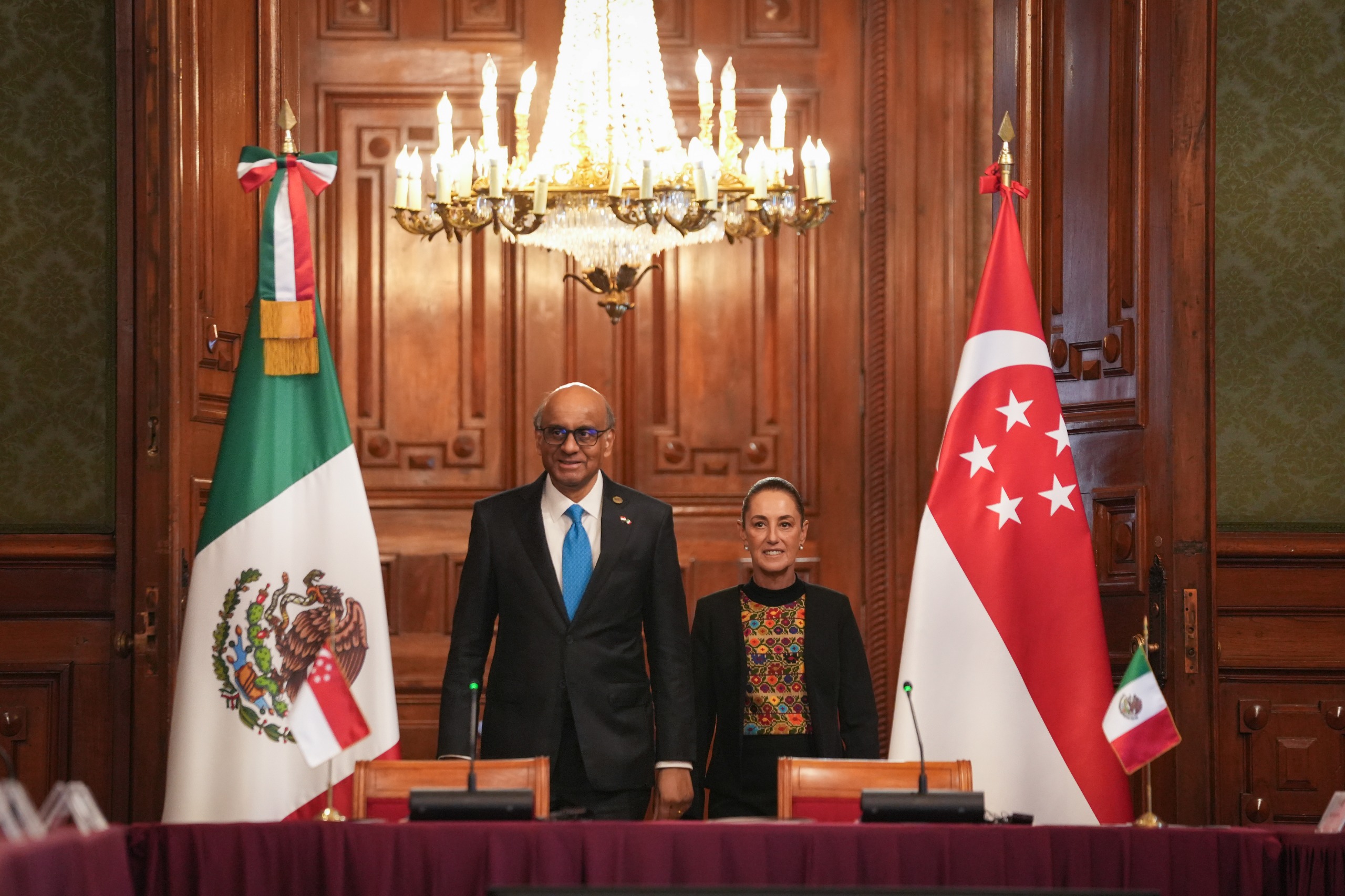 México y Singapur firman instrumentos para fortalecer 50 años de relación diplomática