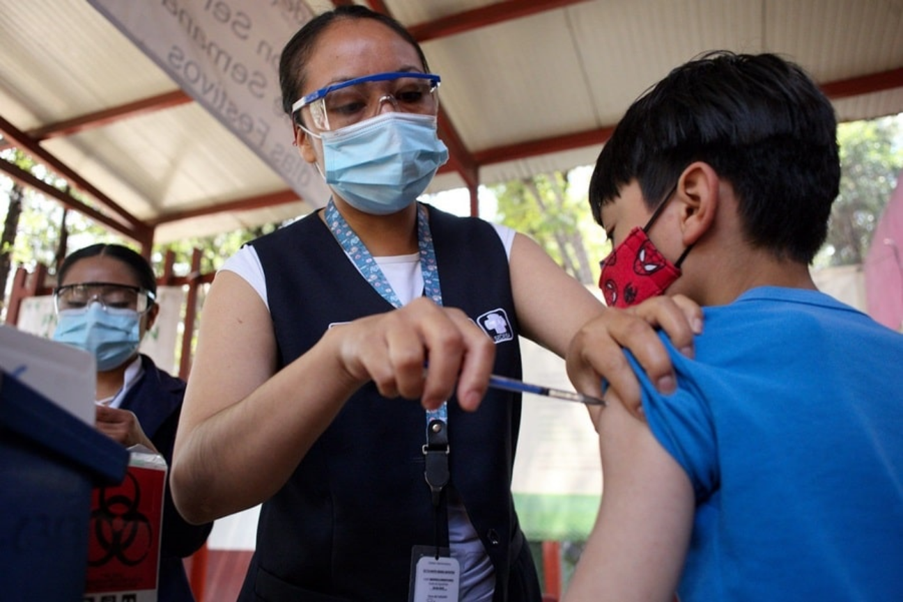 Vacunación a niños y niñas de 9 años en CDMX a partir del 11 de julio