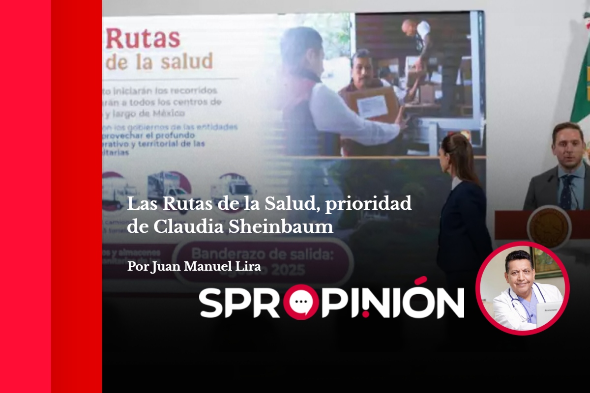 Las Rutas de la Salud, prioridad de Claudia Sheinbaum