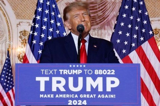 Trump anuncia su intención de competir en las elecciones presidenciales de 2024