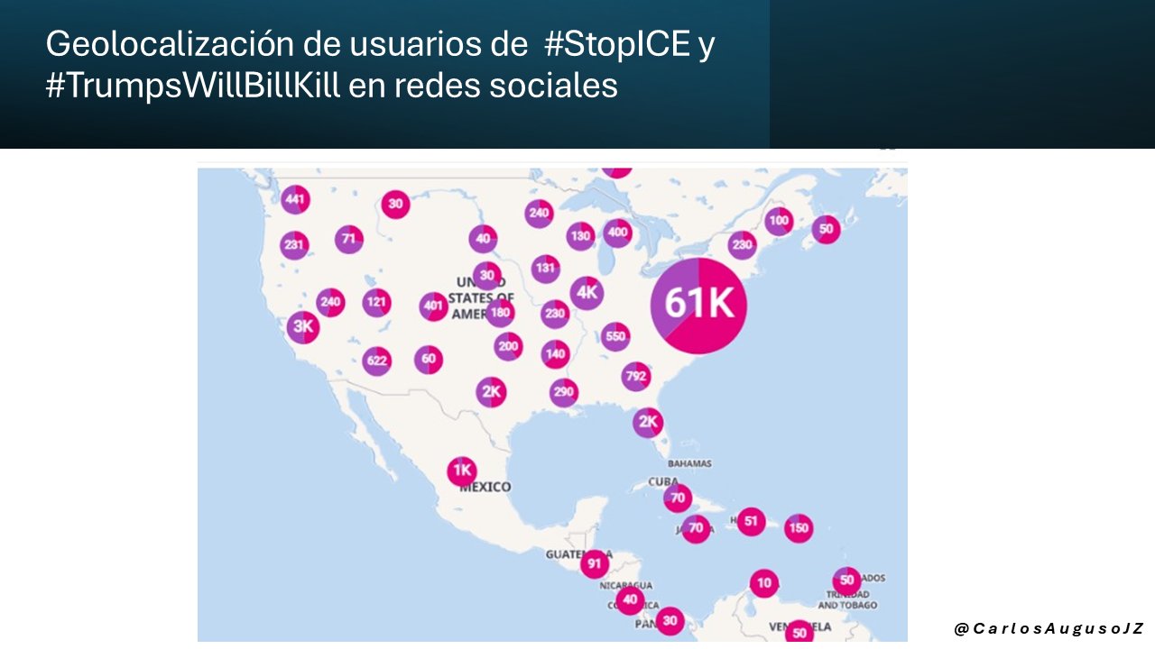 Generan protestas en California oleadas de rechazo en redes sociales en EEUU contra Trump