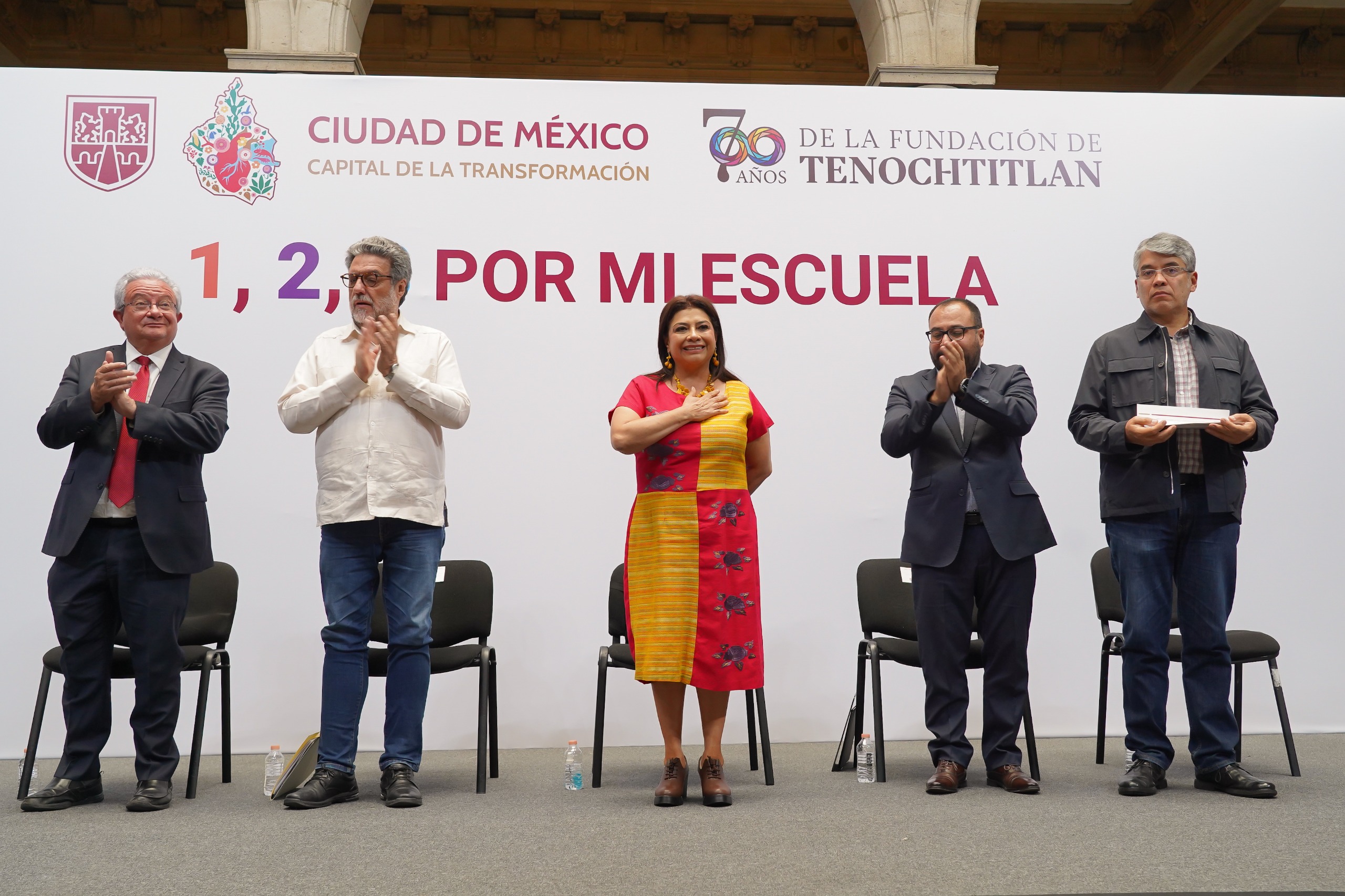 CDMX lanza histórica inversión para transformar escuelas públicas: “1, 2, 3 por Mi Escuela”