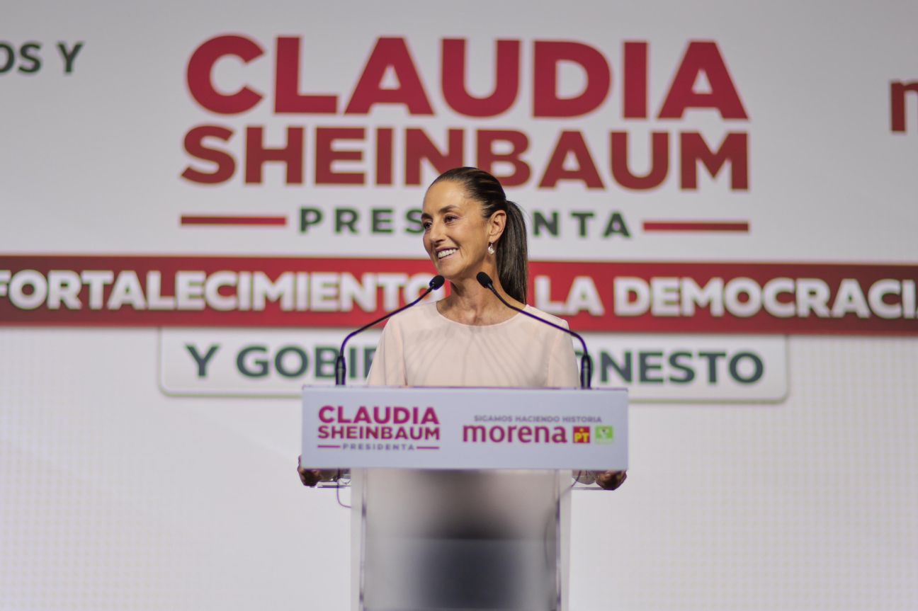 Presenta Claudia Sheinbaum los 8 puntos del Eje "Gobierno Honesto y Combate a la Corrupción"