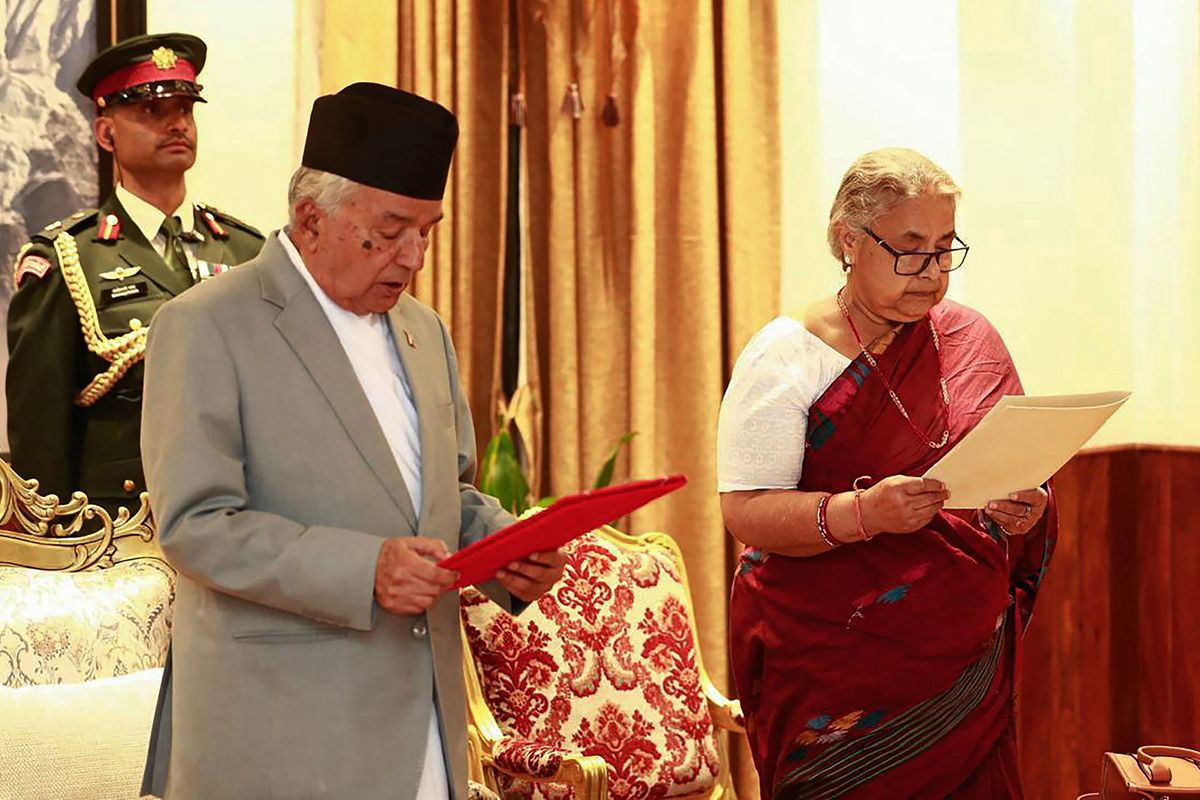 Nombra primera ministra de Nepal a tres titulares de Ministerios para organizar las elecciones en marzo de 2026