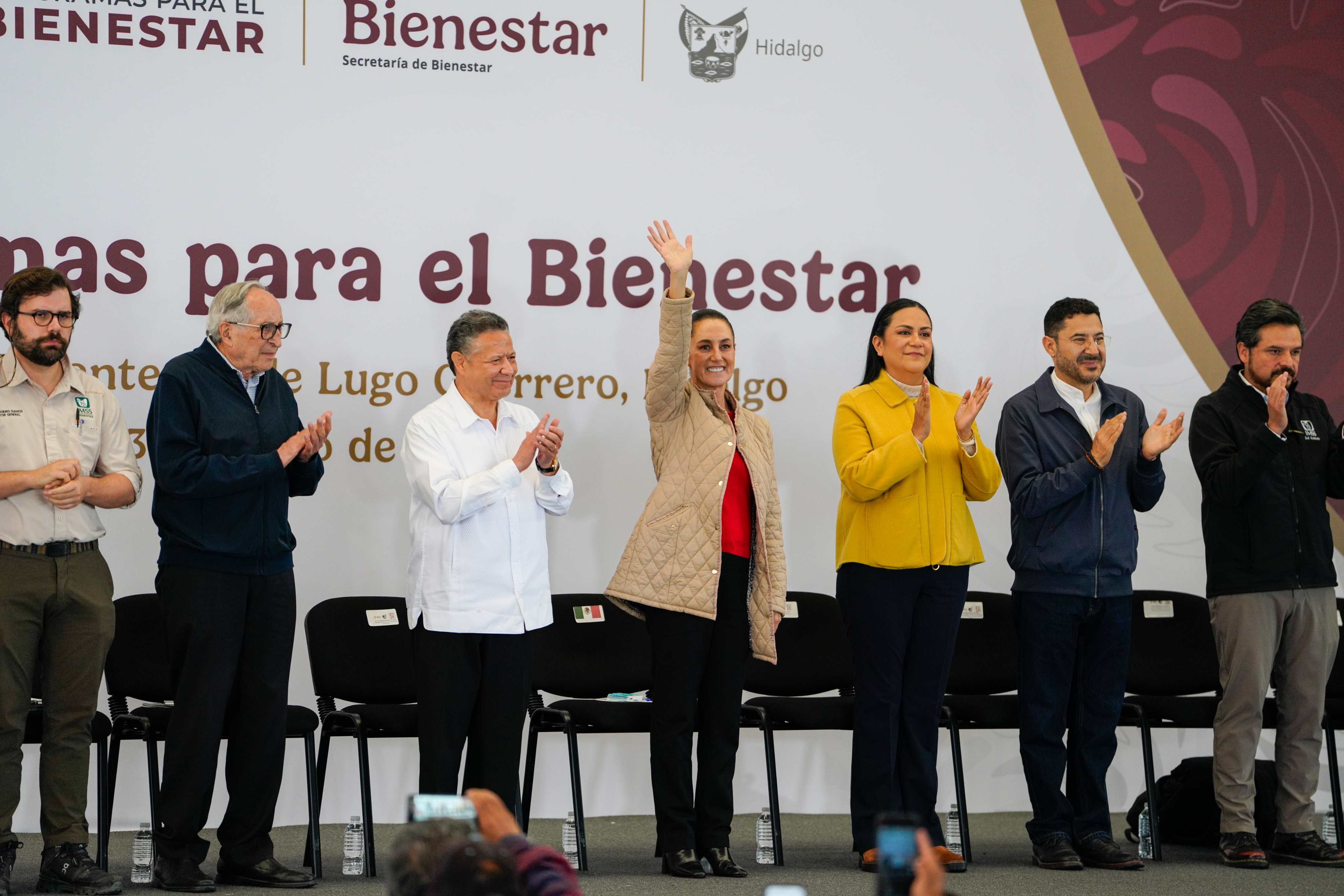 Encabeza Claudia Sheinbaum arranque de programas de salud para el Bienestar en Hidalgo