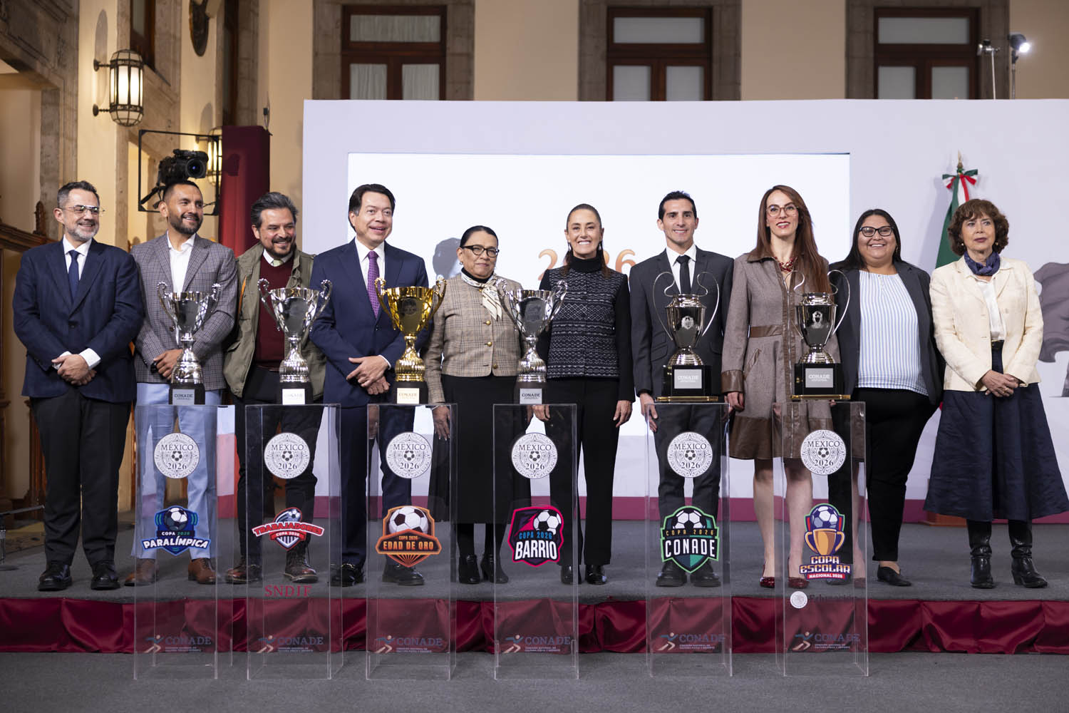 Anuncia Claudia Sheinbaum 74 competencias deportivas en todo el país en el marco del Mundial FIFA 2026