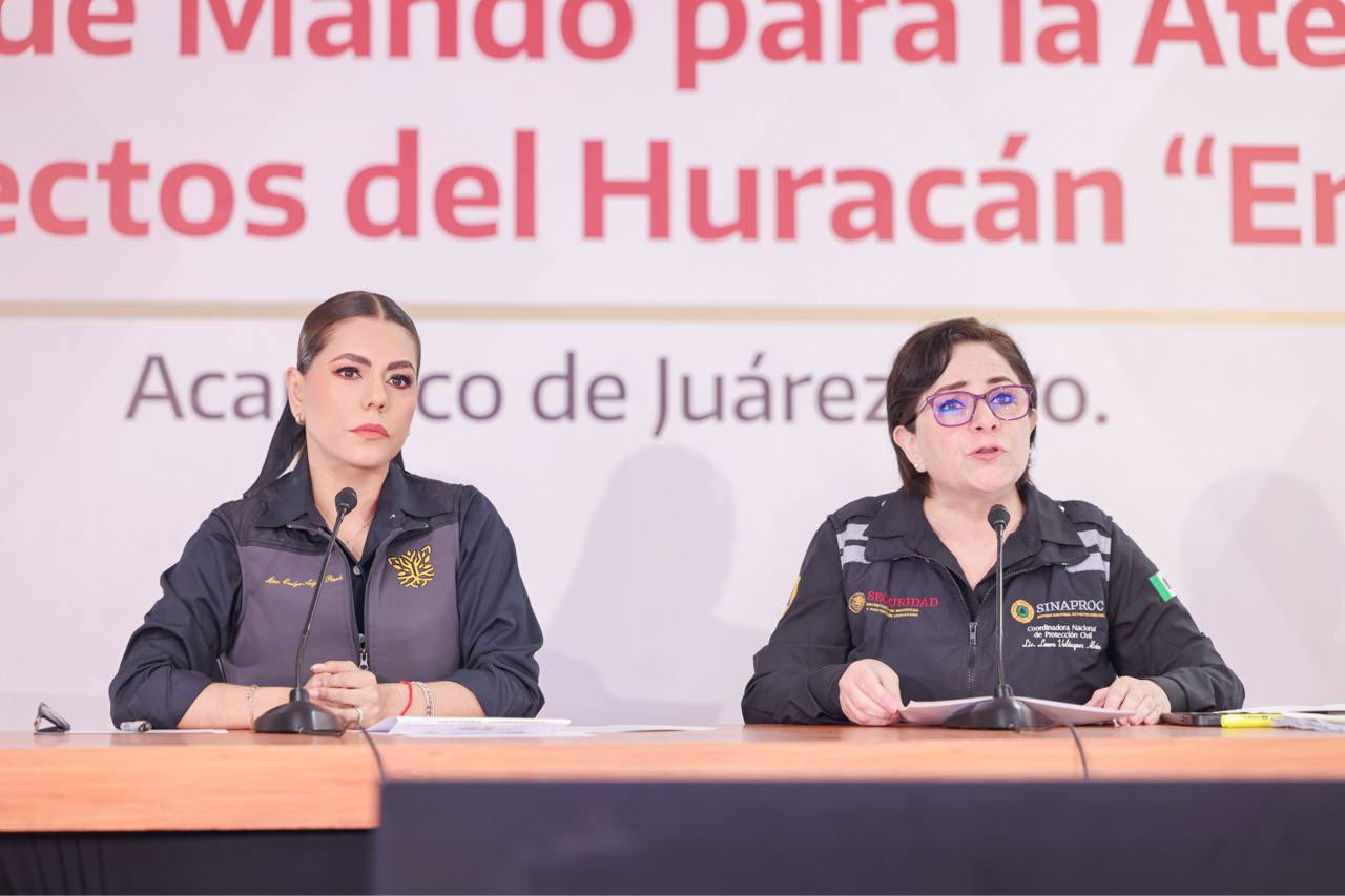 Activan Alerta Naranja por arribo del huracán Erick; impactaría como Categoría 3 este jueves