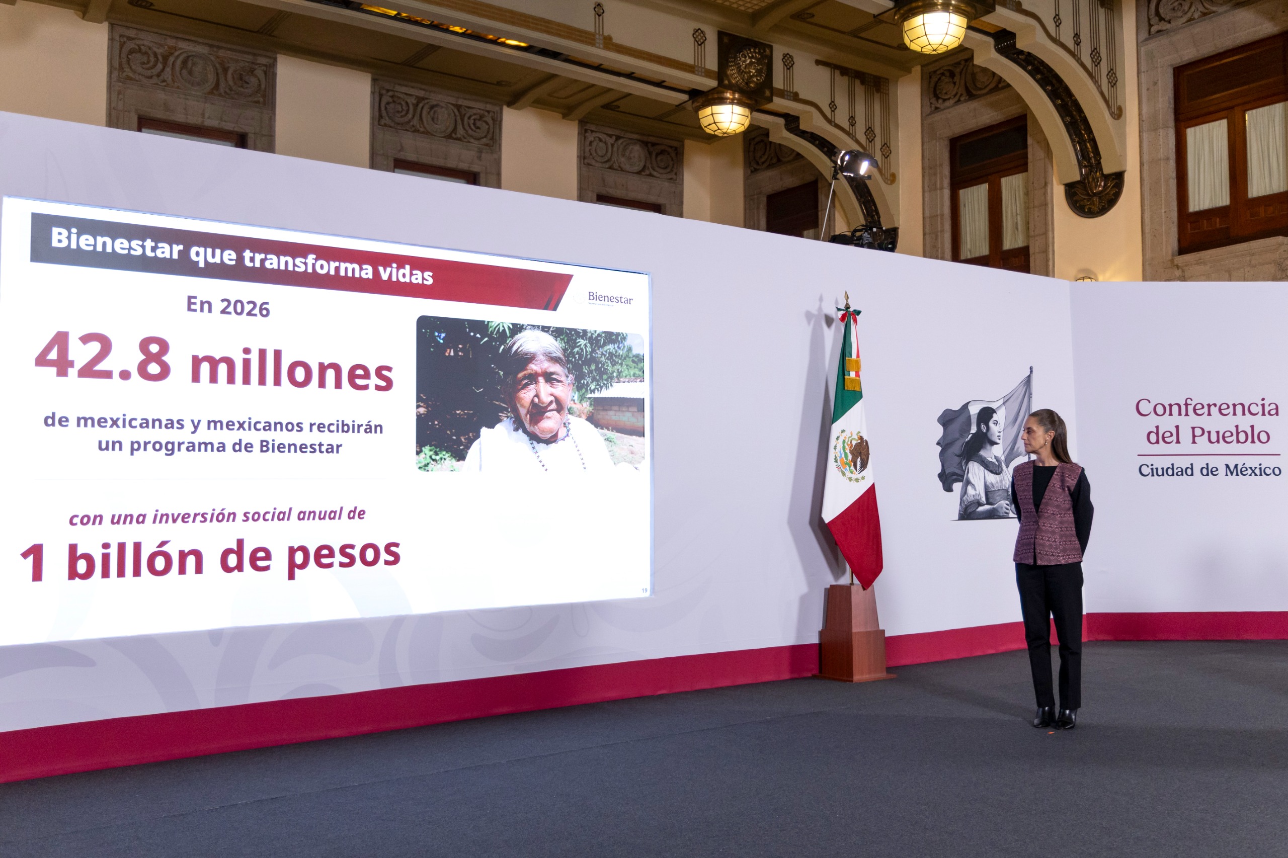 Aumenta un billón de pesos presupuesto de programas del Bienestar; sumarán 42 millones de beneficiarios