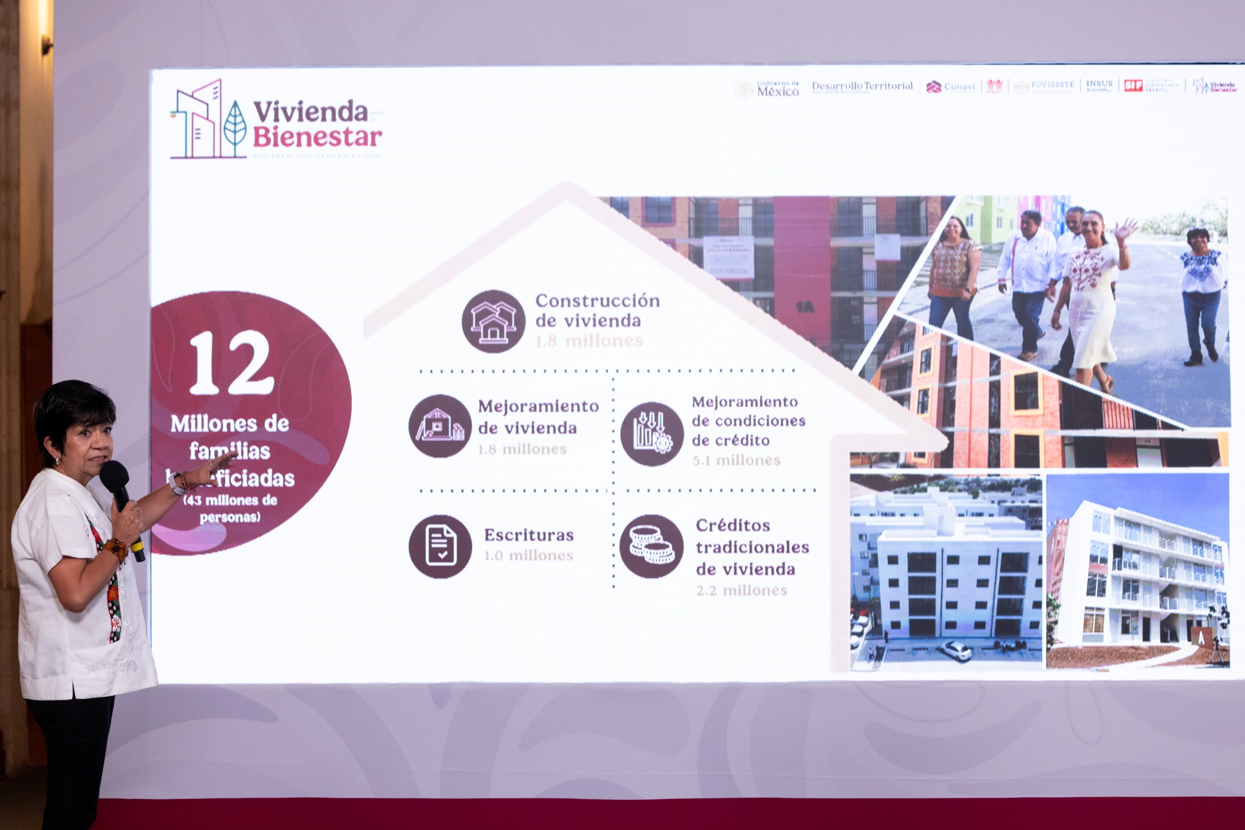 Reporta Gobierno de México 37% de avance del programa Vivienda para el Bienestar; beneficiará a 12 millones de familias durante el sexenio