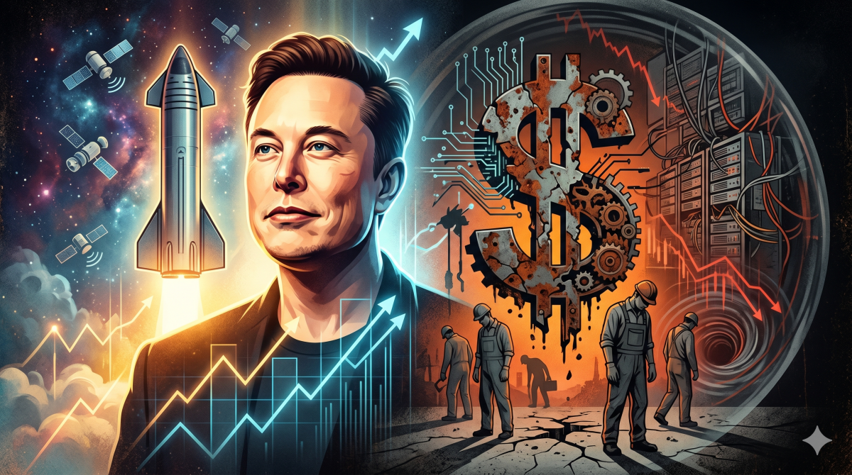 El espejismo del primer billonario: El costo oculto del imperio de Elon Musk
