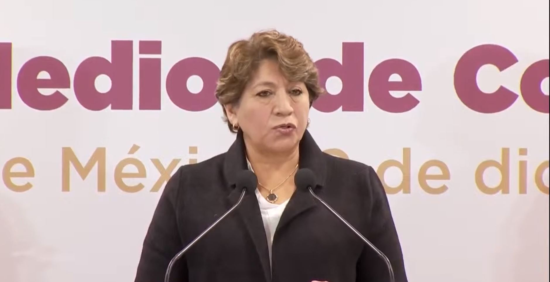 Solicita Delfina Gómez presencia permanente de las fuerzas federales en Texcaltitlán, EdoMéx