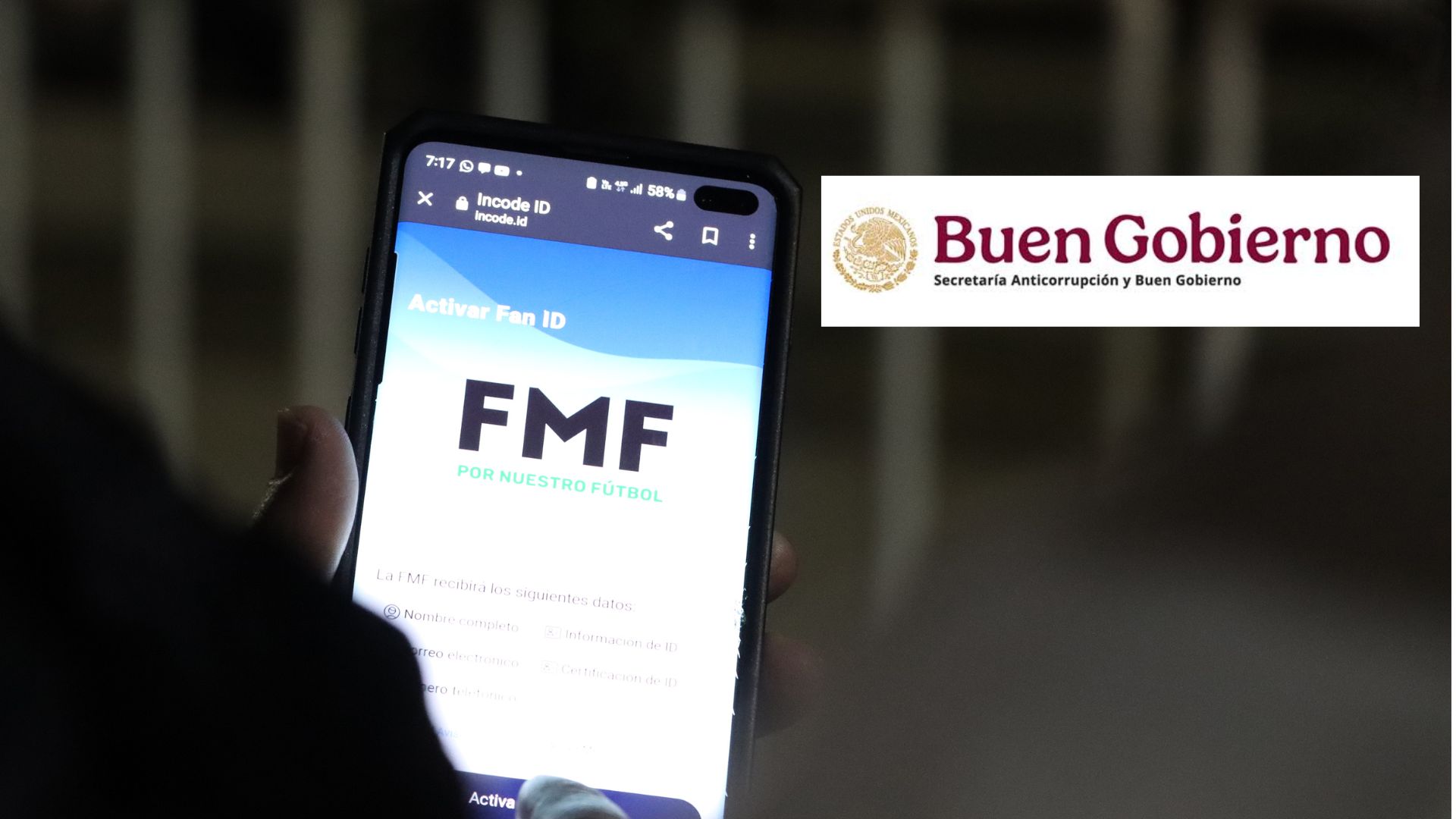 Multa Buen Gobierno a la FMF con 42.8 millones de pesos por irregularidades en el FAN ID