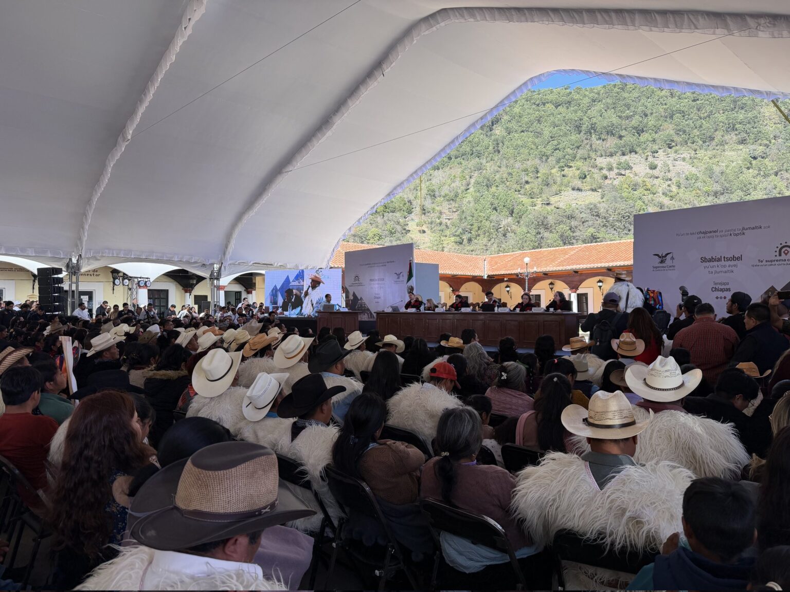 Celebra SCJN  sesión extraordinaria inédita en Chiapas sobre amparo de autogobierno de comunidad