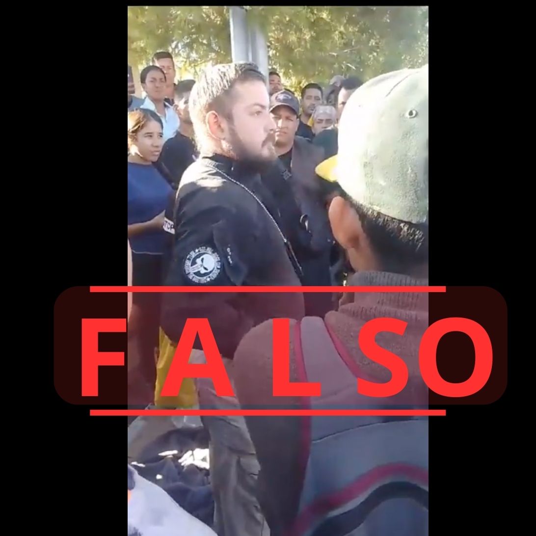 Desmiente el INM video en el que supuestamente un agente pedía a migrantes protestar en Palacio de Gobierno de Chihuahua