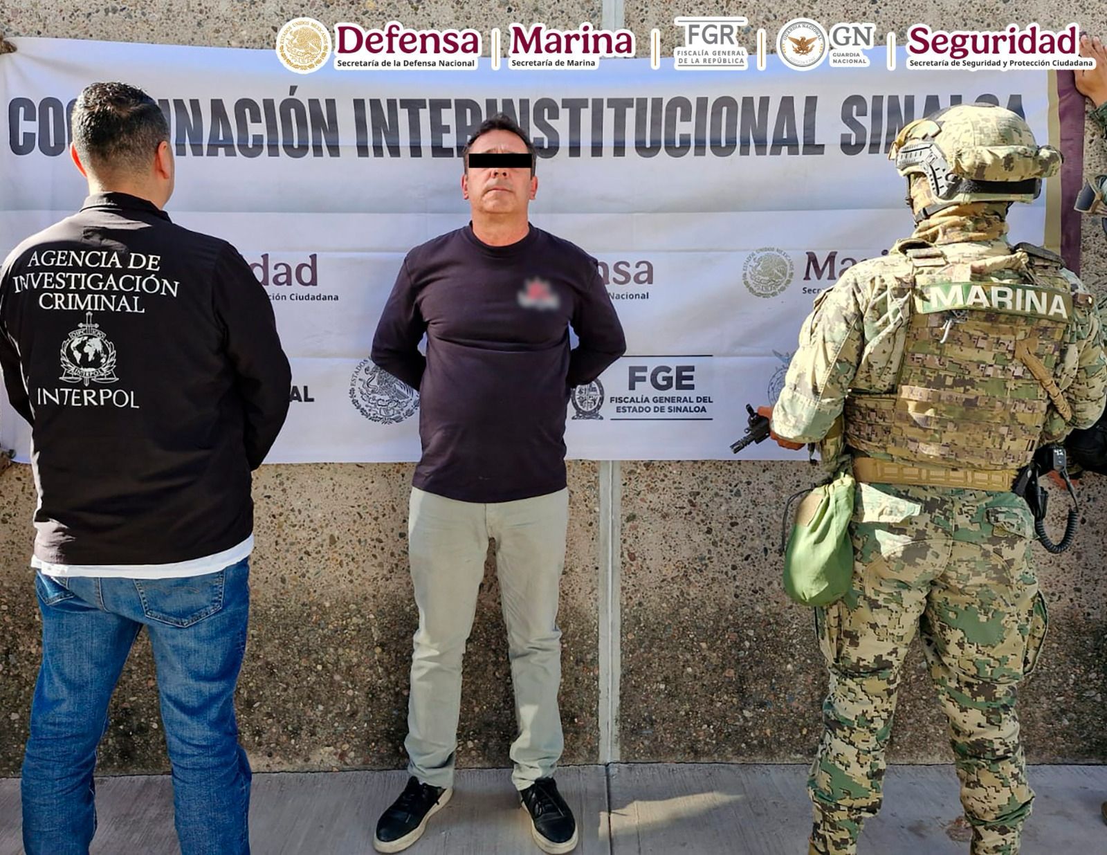 Detiene Gabinete de Seguridad a integrante de grupo delictivo generador de violencia en Sinaloa