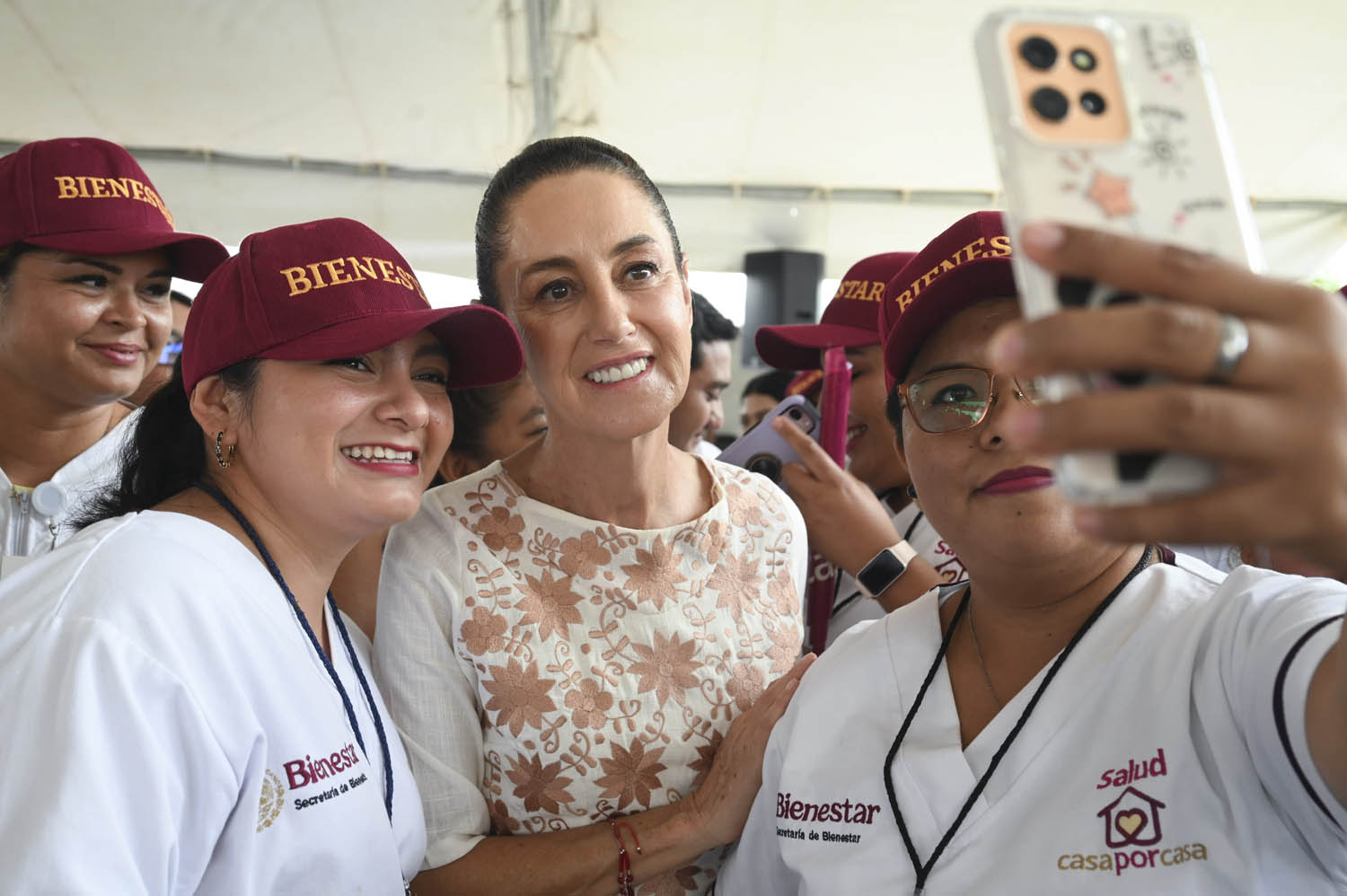 “Somos Gobierno de territorio, cercano al pueblo”, arranca Claudia Sheinbaum el programa Salud Casa por Casa en Campeche