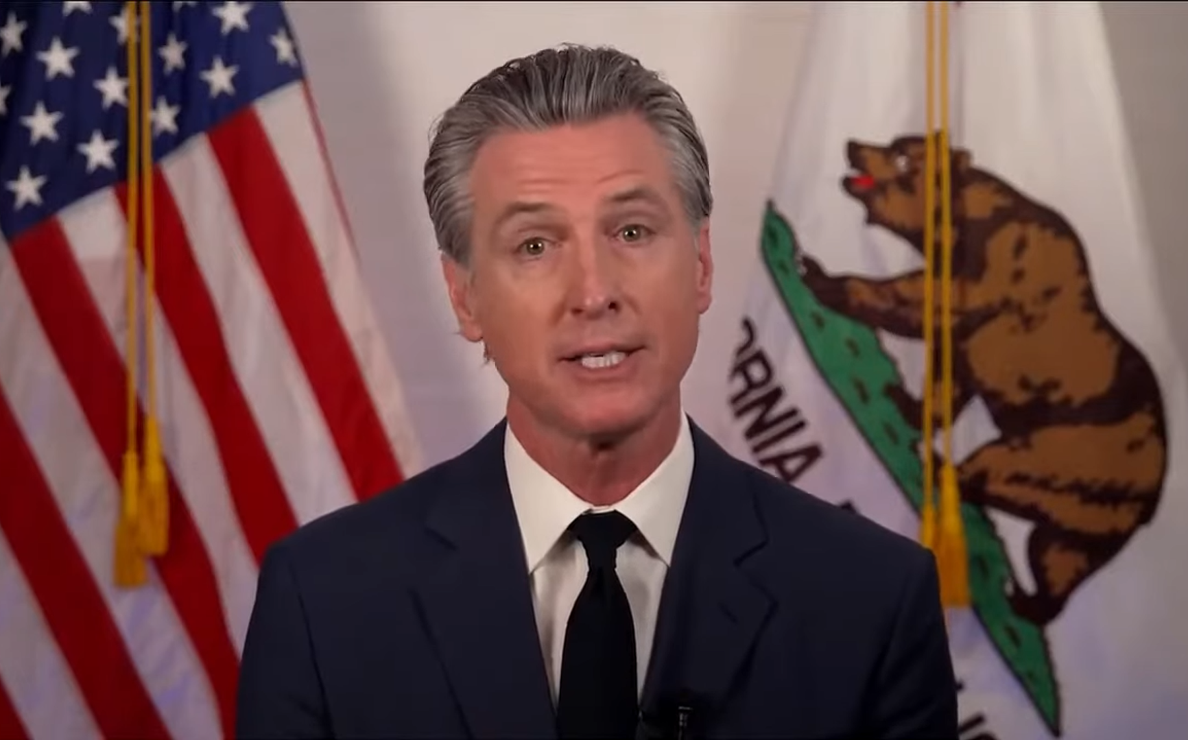 Responsabiliza Gavin Newsom, gobernador de California, a Donald Trump por la escalada de violencia en California