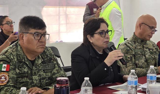 Se reducen los niveles de agua en Chalco, Edomex, y anuncian entrega de enseres domésticos a familias afectadas