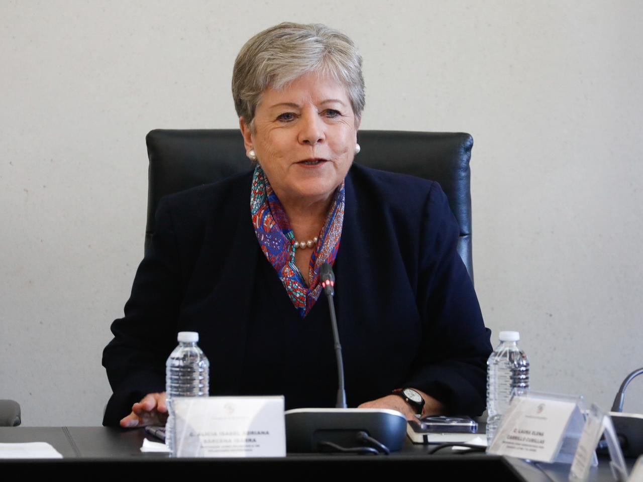 Ratifica Senado a Alicia Bárcena como titular de Relaciones Exteriores