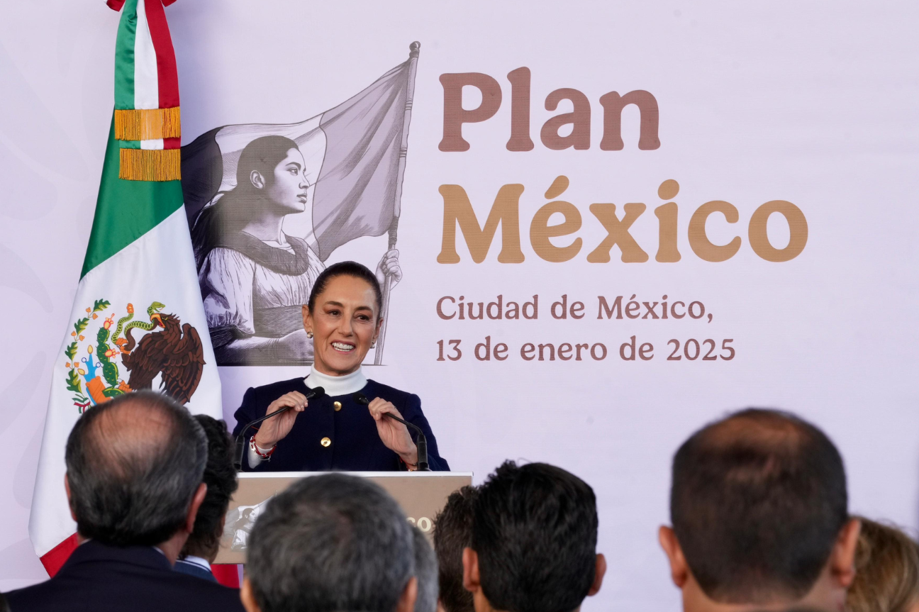 "México tiene un plan y está unido hacia adelante": Claudia Sheinbaum presenta el Plan México