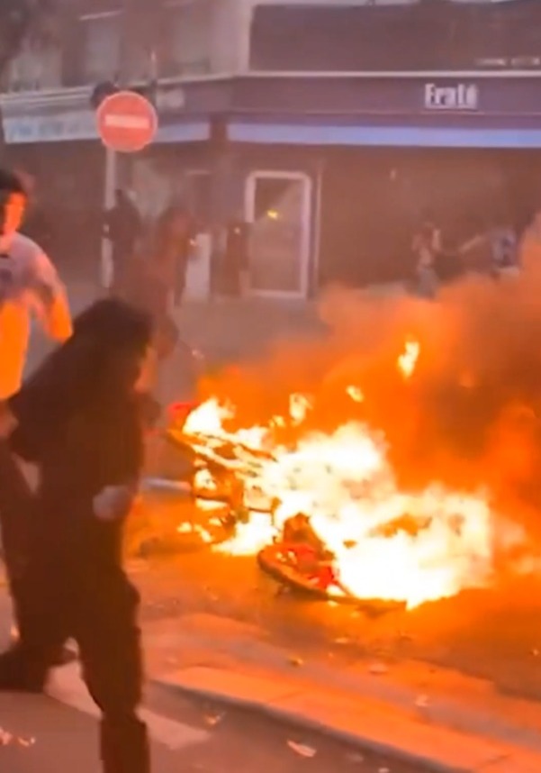 Destrozos, incendios y heridos tras la eliminación de Marruecos del Mundial 2026
