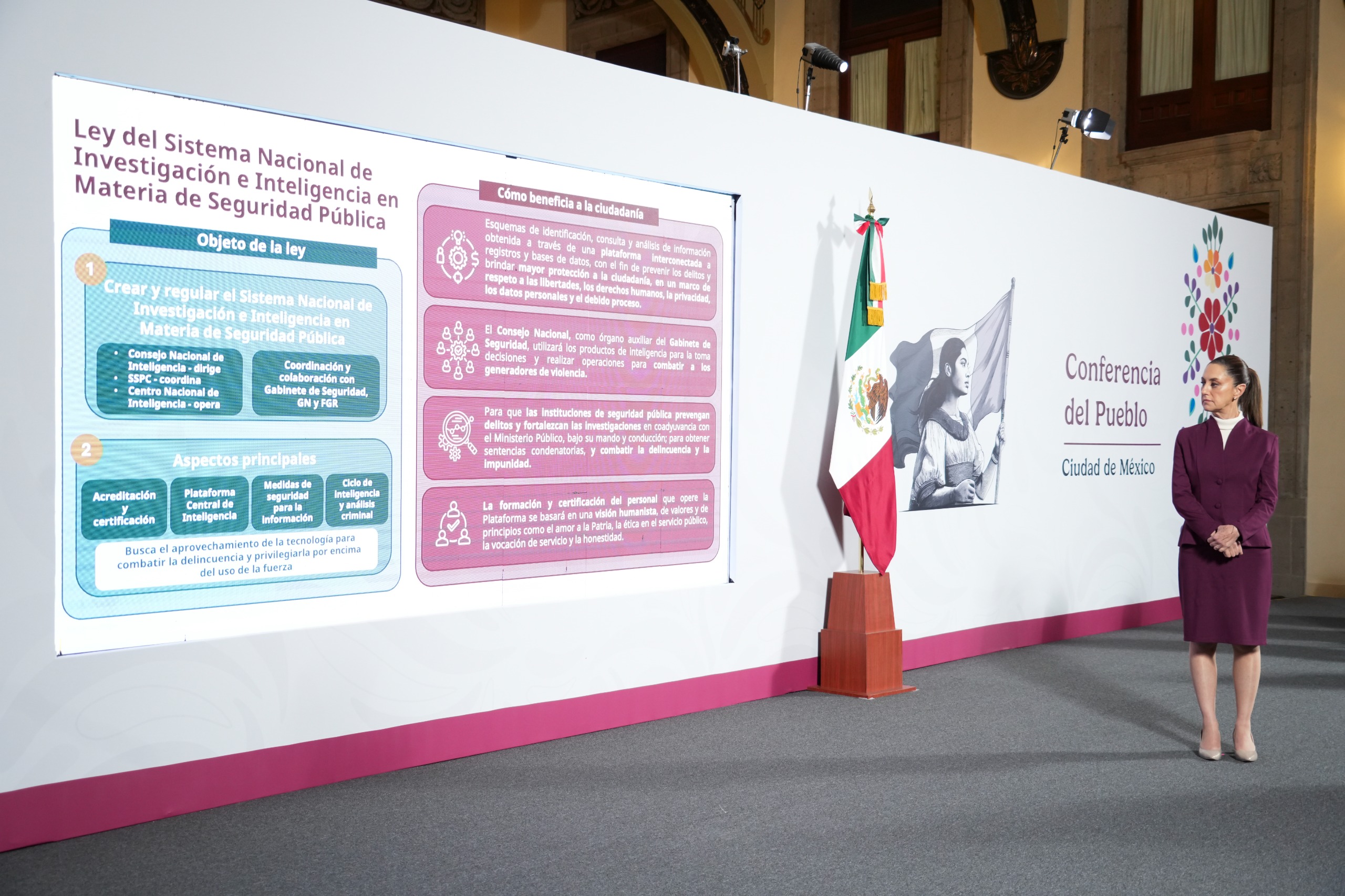 Presenta Gobierno de México paquete de reformas en materia de seguridad pública enviadas al Congreso