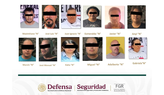Detienen en Michoacán a 12 personas vinculadas con extorsión a empresarios