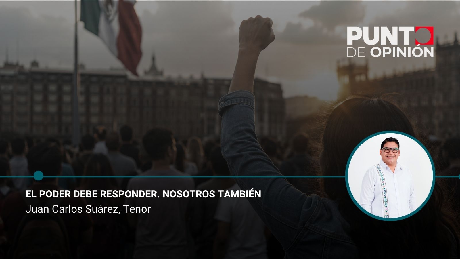 El poder debe responder. Nosotros también