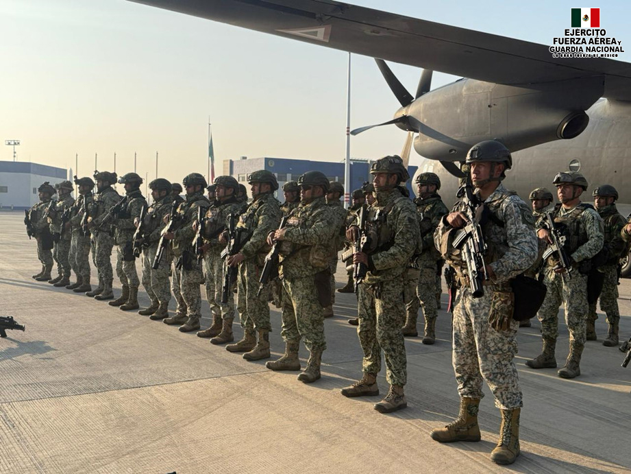 Despliega Defensa 180 elementos de las Fuerzas Especiales para reforzar seguridad en Sinaloa