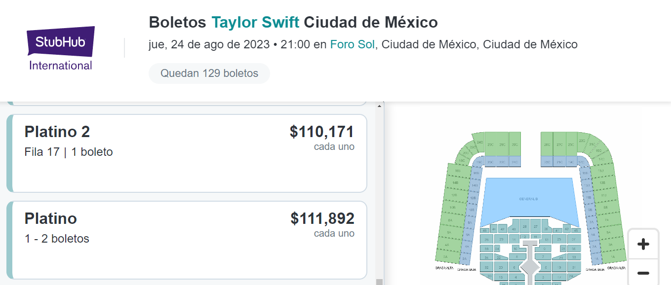 SPR Informa || Cuesta Más De 100 Mil Pesos Un Boleto En Reventa Para El ...