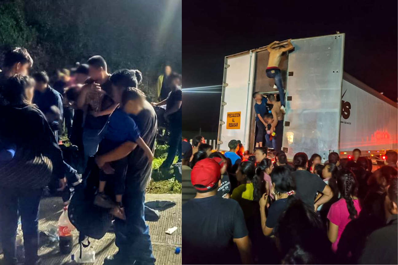 Fueron rescatados 350 personas migrantes en Veracruz