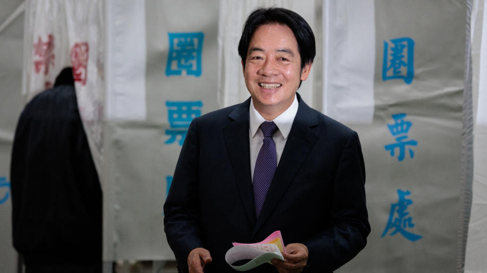 Lai Ching-te, del partido gobernante, gana la elección presidencial de Taiwán