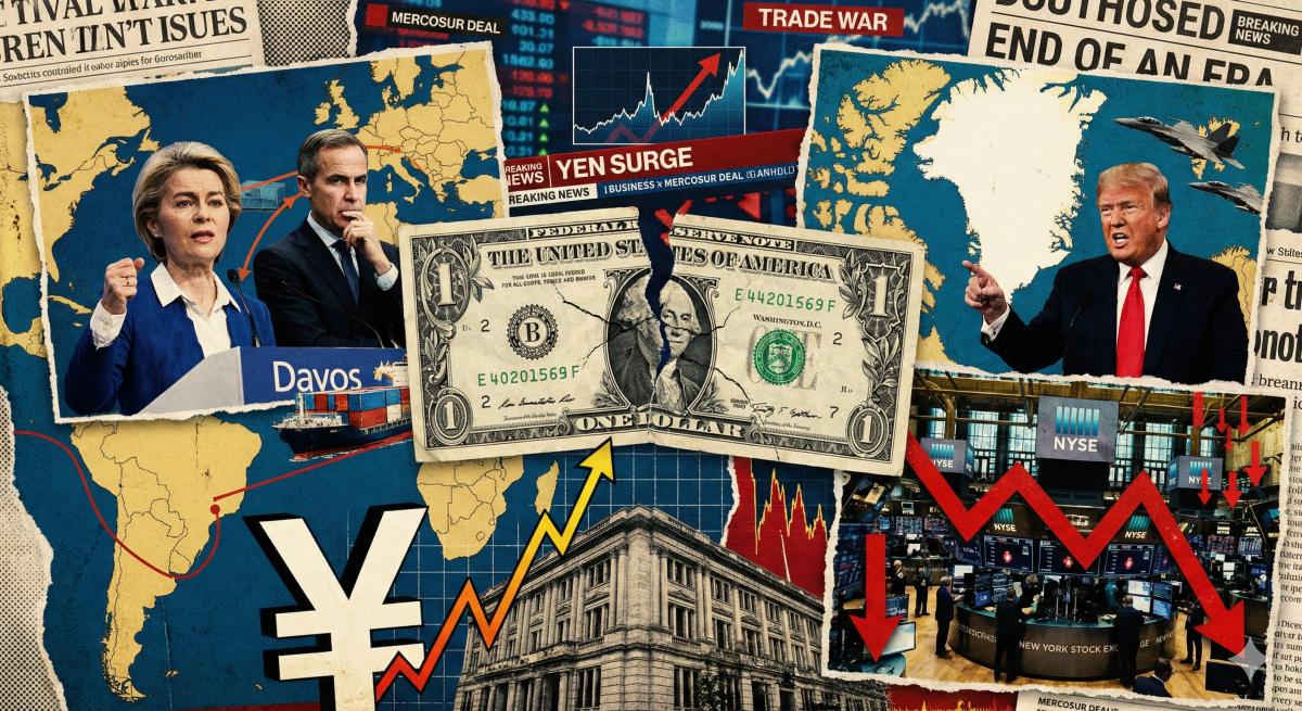 Davos, la declaración de guerra económica de Europa contra el dólar