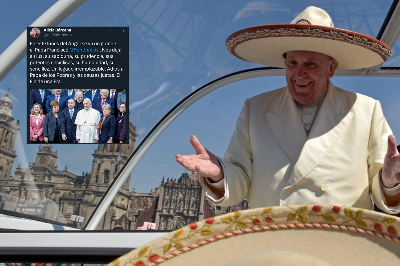 Envían miembros del Gabinete sus condolencias por la muerte del Papa Francisco