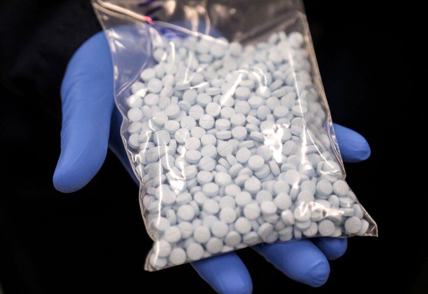 Aseguran casi dos millones de pastillas de fentanilo