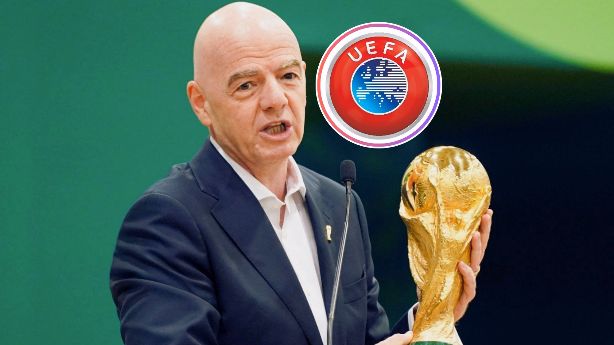 Prepara UEFA acción legal contra Gianni Infantino por su propuesta de crear la FIFA Forward Enterprise