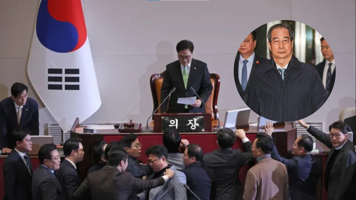 Destituye Parlamento de Corea del Sur al presidente interino por decisión unánime