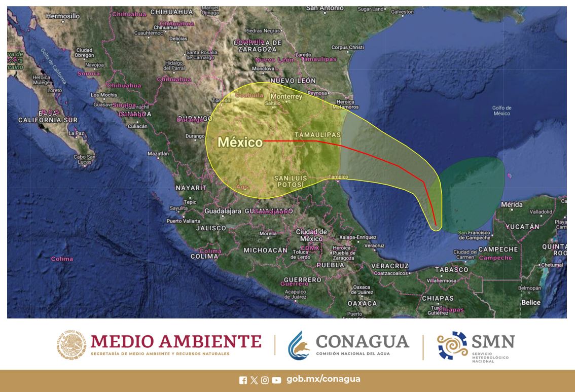Activa el Gobierno protocolos de alerta y protección ante potencial Ciclón Tropical Uno