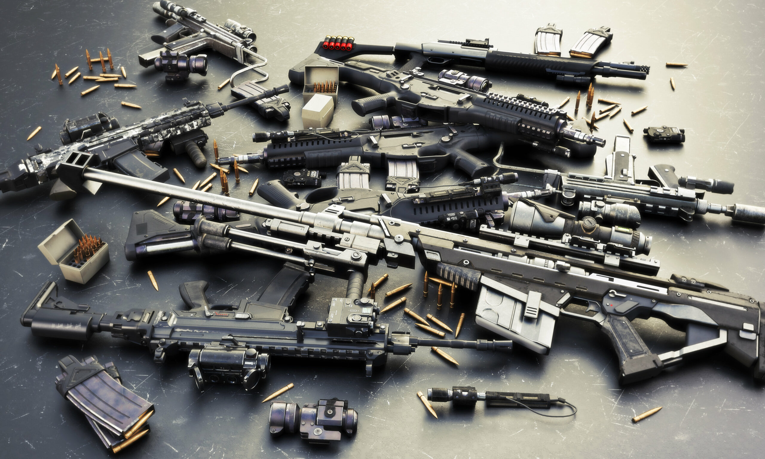 Menos del 2% de las armas incautadas en México salieron legalmente de Estados Unidos