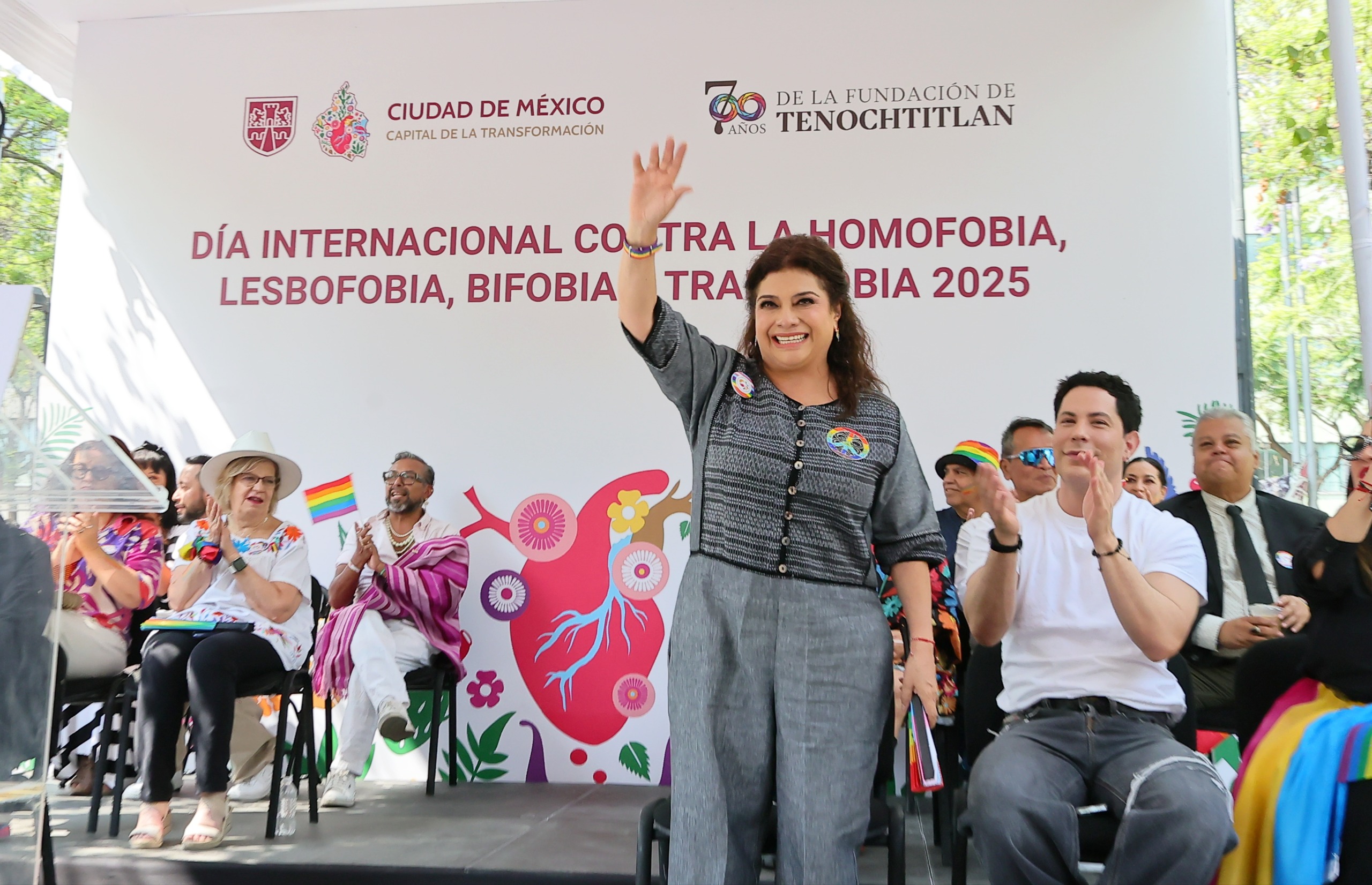 Presenta Clara Brugada programa integral en el marco del Día Internacional contra la LGBTI Fobia