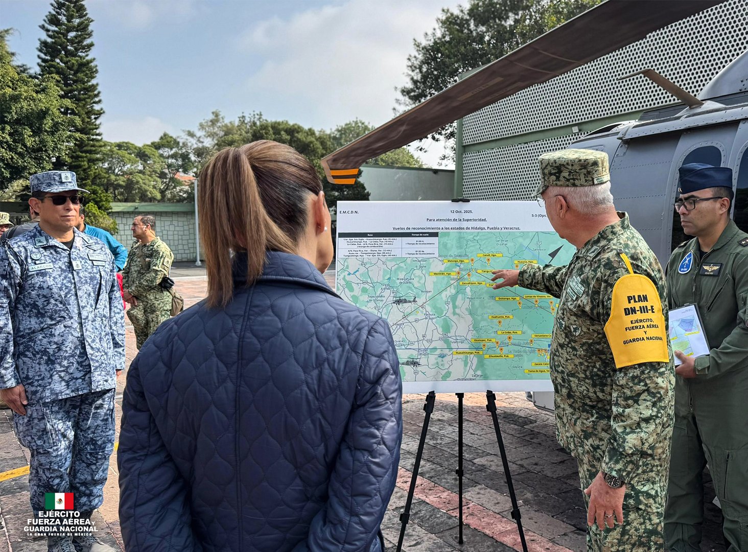 Refuerza Secretaría de la Defensa acciones del Plan DN-III-E en estados afectados por lluvias