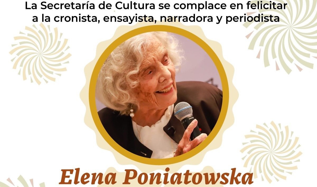 Gana Elena Poniatowska el Premio Internacional Carlos Fuentes