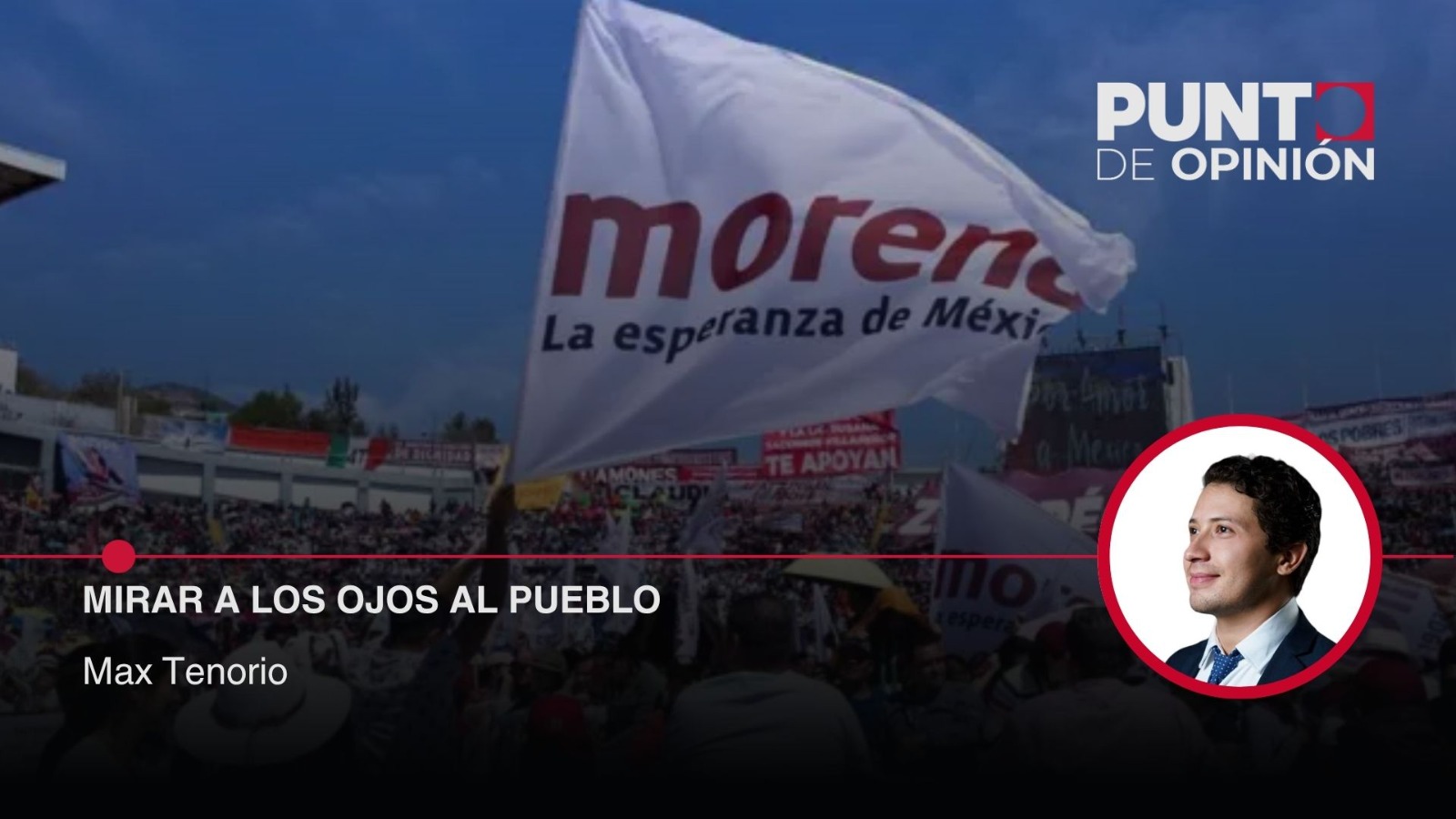 Mirar a los ojos al pueblo