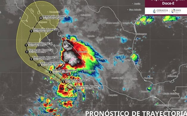 Alerta Conagua por ciclón Lorena: prevención y refugios