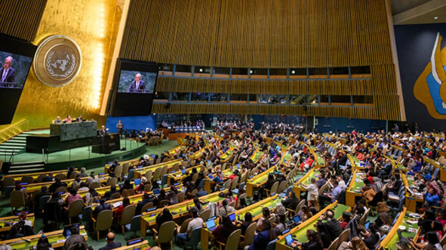 Exhorta ONU a actuar ante crisis globales durante la 80° Asamblea General