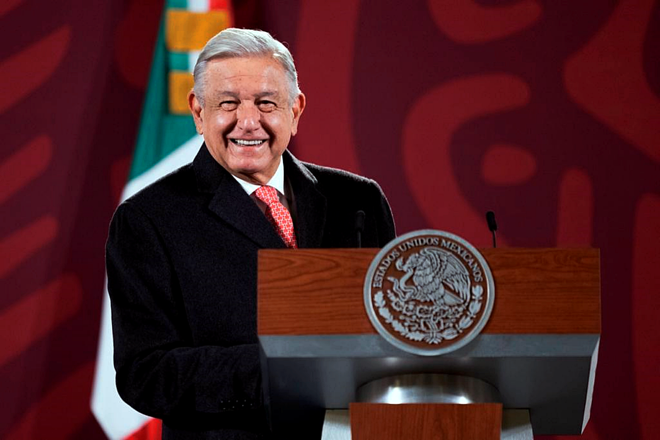 Celebra López Obrador investigaciones de “Estafa Siniestra” de Hidalgo