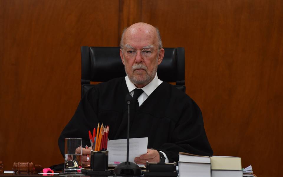 Reconoce el ministro González Alcántara Carrancá que el sistema de justicia en México es perfectible