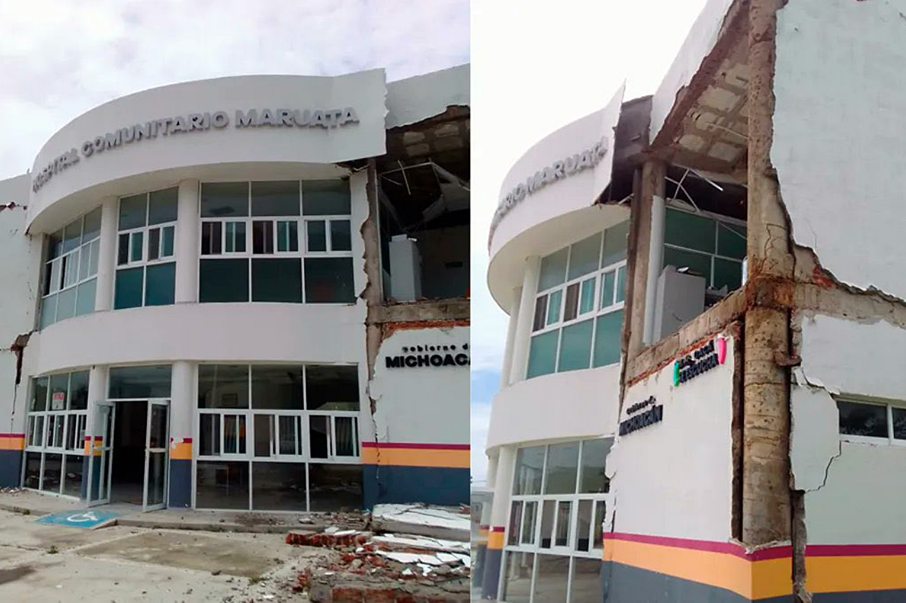 Reportan sismo de 7.7 en Michoacán tras el Simulacro Nacional