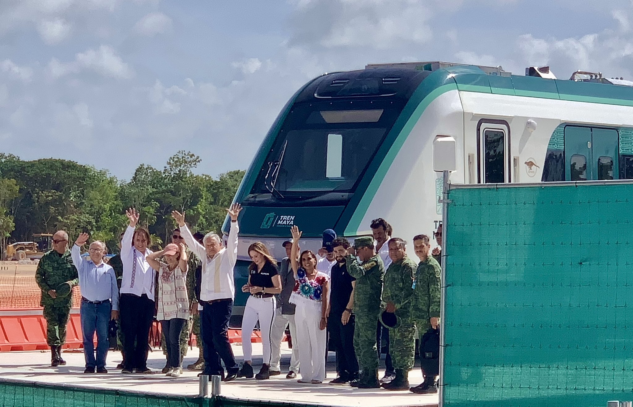 Spr Informa Llegó El Primer Vagón Del Tren Maya A Los Talleres Y Cocheras De La Estación En 0730